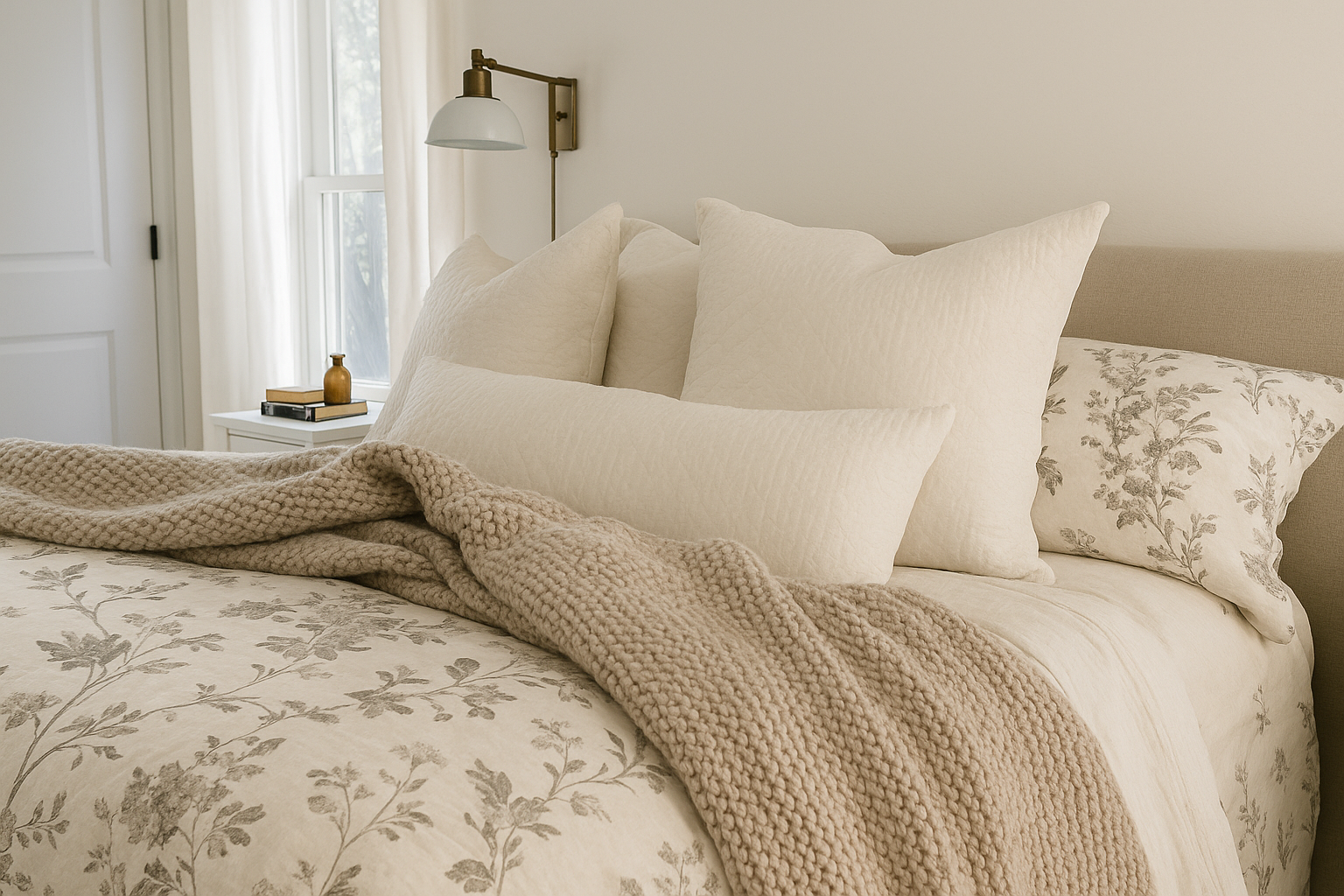 Luxury styled bedroom by The Finishing Touch