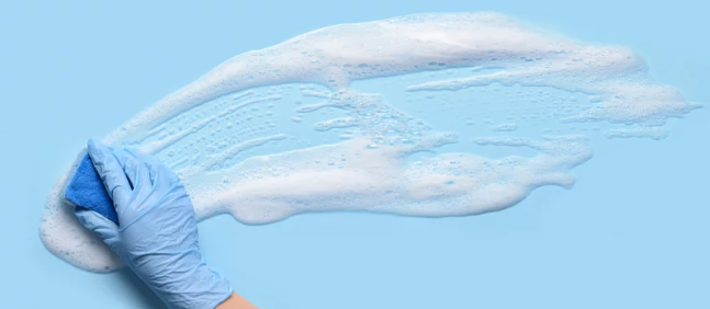 High-end neutral kitchen with clean counters and soft styling